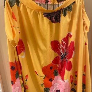 Floral Yellow Dress